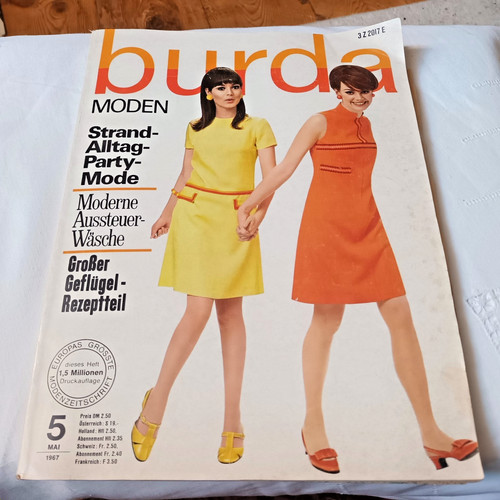 Burda moden zeitschrift 1967 - burda,