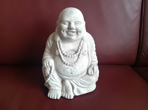 Budda figur sitzend deko - figur, sitzend,