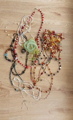 Schmuck konvolut glas - konvolut,