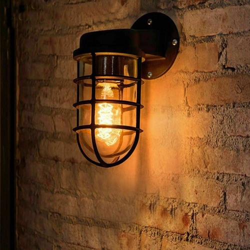 Vintage wandlampe retro loft - wandlampe,