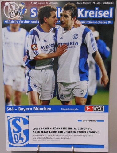 Schalke gegen fc bayern - schalke,