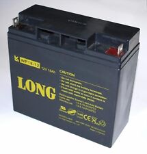 2 x Long Blei Gel-Akku 12V 18Ah 17Ah WP18-12 USV WP18-12 SHR neue Version!