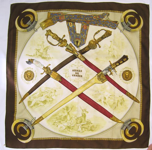Hermes vintage seidentuch - hermes,