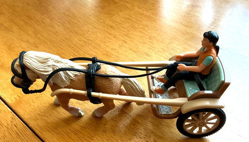 Schleich ponywagen 42040 pferd - 42040,