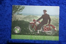 Puch Typ 125 Prospekt 1948 (M1075) FAKSIMILE Archiv Verlag