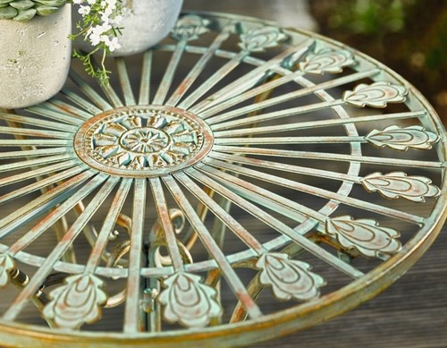 Tisch metalltisch provence - tisch,