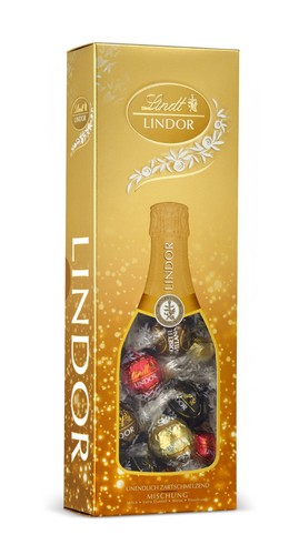 Lindt lindor champagner box - lindt,