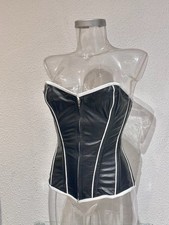 Echtleder Leder Korsett Gr