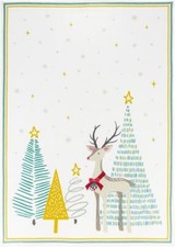 Kracht Geschirrtuch Halbleinen