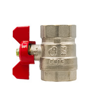 Messing Kugelhahn 1/2" 3/4" 1"