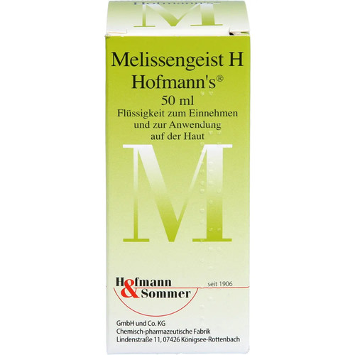Melissengeist hofmann s - melissengeist, h