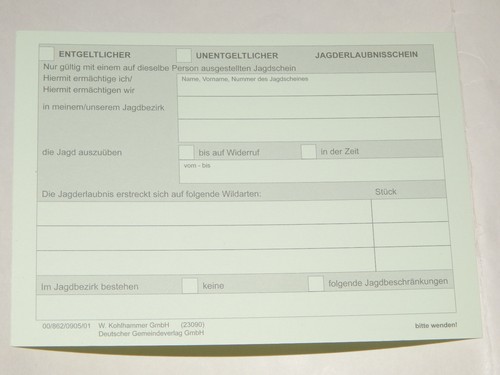 Formular für