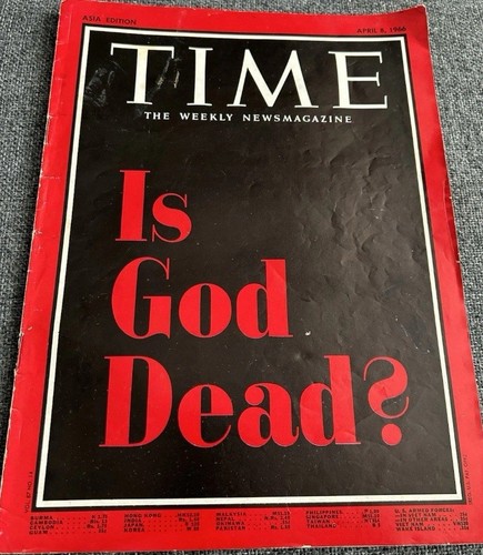 Time magazine 1966 god - is,