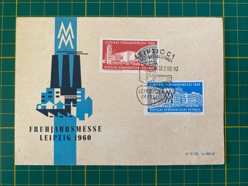 Sonderkarte leipziger messe - sonderkarte,