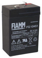 Fiamm FG10451 6V 4,5Ah Blei