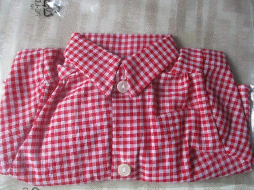 Trachten puppenbluse kariert - trachten,