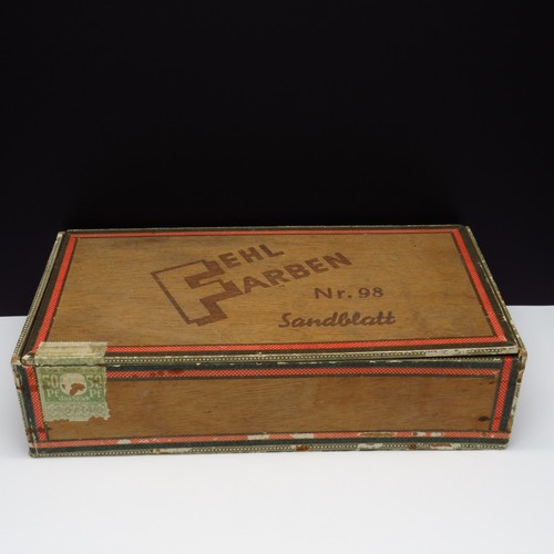 Antique cigar box missing - cigar,