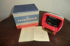 DDR Diabetrachter Malirex, original Karton und Beschreibung