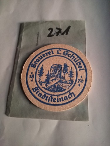 Stück bierdeckel brauerei - bierdeckel,,