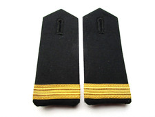 Schulterklappen Marine Hemd