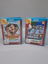 Wii U Super Mario Bros. U & Donkey Kong Country Tropical Freeze Top Zustand 