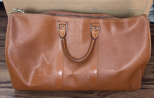 Louis vuitton epi keepall - epi,