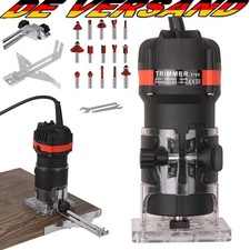 800W Holz Oberfräse Elektrische Kantenfräse Handfräse Fräsmaschine 30000 U/Min