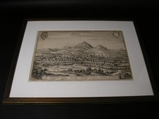 große antike orig. Radierung