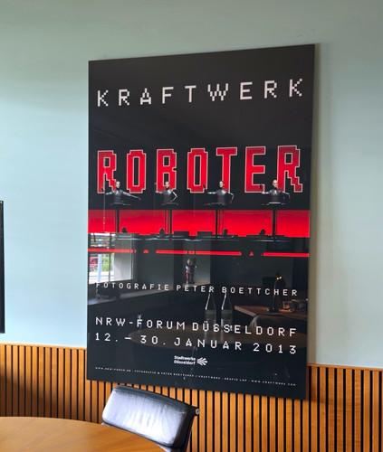 Kraftwerk poster nrw - kraftwerk, nrw-forum