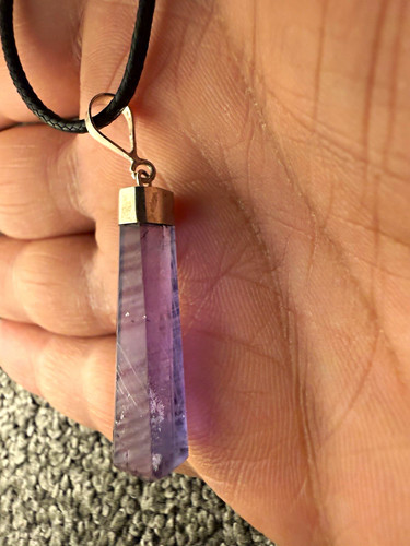Amethyst stab anhänger - amethyst, stab-anhänger