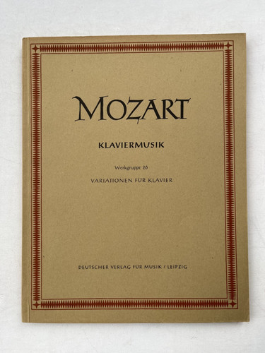 Noten mozart nasw serie - serie, ix