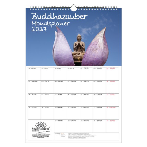 Buddhazauber planer din - din, a3