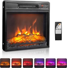 18" Electric Fireplace,6 Flame