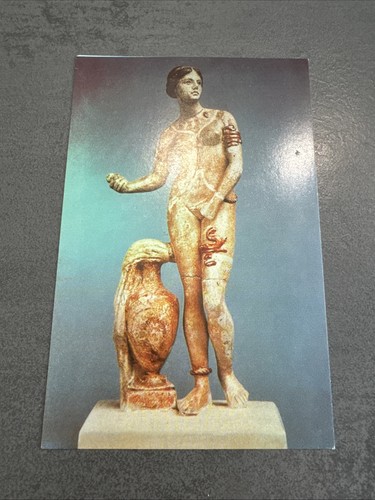 Postkarte statue aphrodite - postkarte,