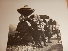 Orig. Foto Feldbahn Satteltank frz. Heeresfeldbahn Lok Lokomotive Eisenbahn Zug