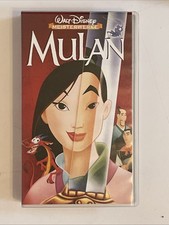 VHS Mulan Walt Disneys