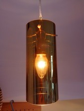 Designerleuchte goldfarben