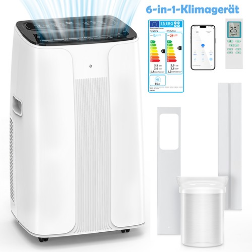 6in1 klimaanlage mit - mit, wifi
