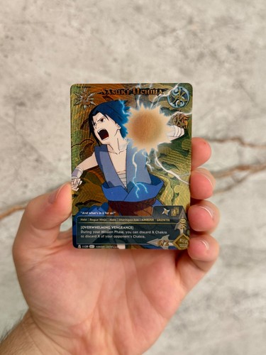 Bandai naruto ccg sasuke - naruto,
