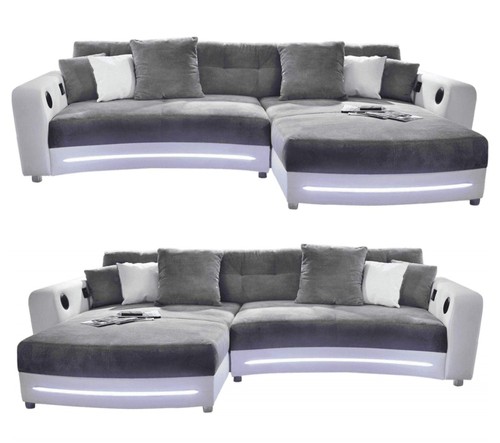 Multimedia ecksofa couch mit - multimedia-ecksofa,