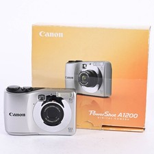 Canon PowerShot A1200 Digitalkamera Kompakt Kamera 12,1MP 4x Zoom Silber  SHP 30