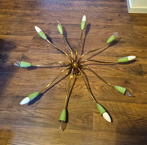Vintage deckenlampe sputnik - vintage,