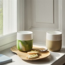 Royal Copenhagen FLUTED CONTRAST Becher, 35cl, verschied. Farben, Porzellan