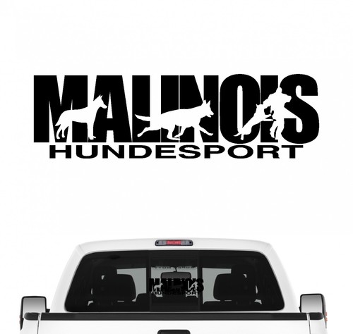 Malinois hundesport auto - malinois,