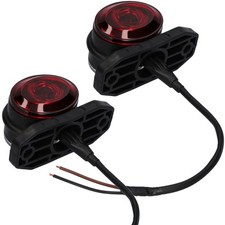 2x LED Seitenmarkierungsleuchte kurz 12V 24V Begrenzungsleuchte LKW PKW Anhänger