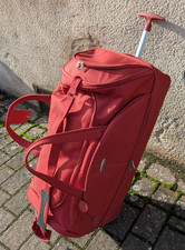 Samsonite XL Rollreisetasche Trolley Reisetasche Schultergurt Teleskopstange