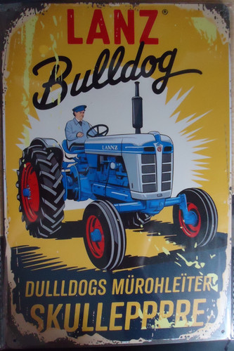 Lanz traktor bulldog - ,
