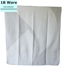 Kuscheldecke 150x200 cm Baumwolle Dralon weich warm grau woll weiß 1b Ware