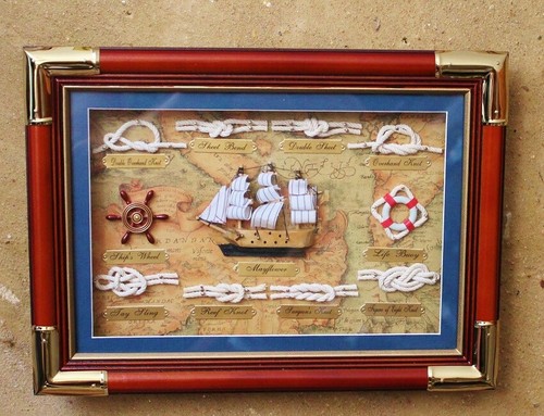 Maritime deko knotentafel - maritime, ca