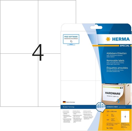 Herma 5082 universal etiketten - universal,